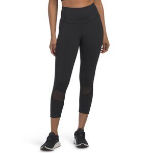 LAYER 8 Rich Black Advance Capri Leggings